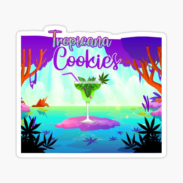 Item preview, Tropicana Cookies Marijuana Strain Amazing Art designed and sold by DabGraphic.