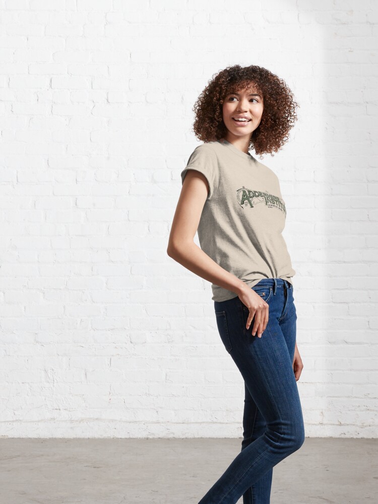 Alternate view of addermire institute - hypatia green Classic T-Shirt