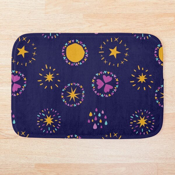 Item preview, Colourful unicorn color pattern designed and sold by Patternsonly.