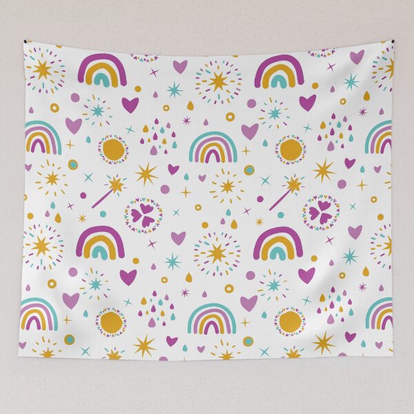 Item preview, Colourful rainbow designed and sold by Patternsonly.