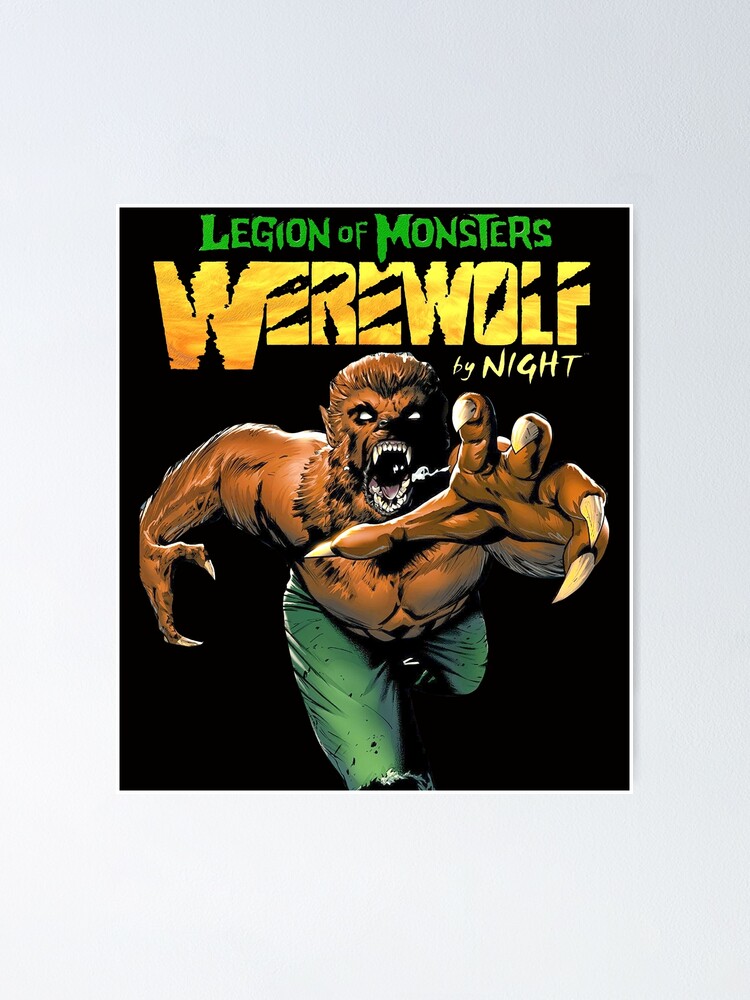 Werewolf By Night  Poster for Sale by shopHulkling