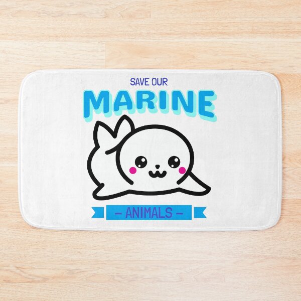 Item preview, Save our Marine Animals #13 Baby Seal designed and sold by Hypnotees.