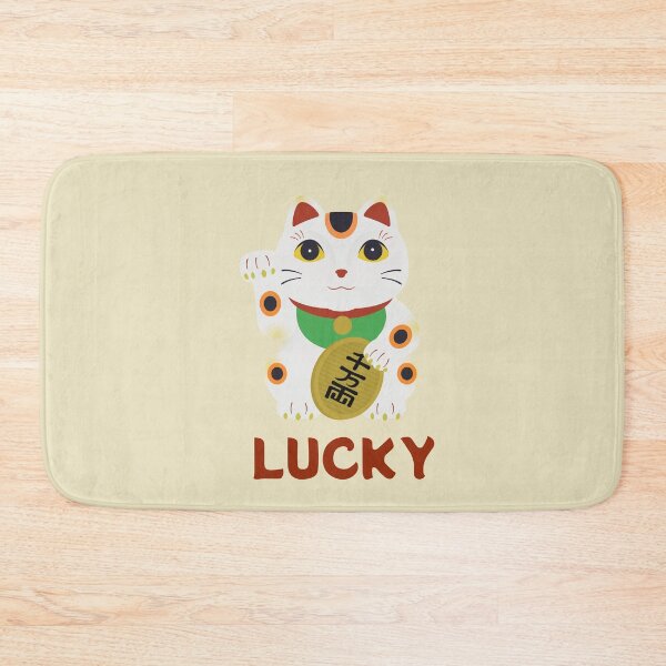 Item preview, GOOD LUCK KITTY CAT designed and sold by Swooncake Press.
