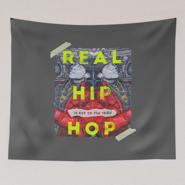 Item preview, Real HipHop is not on the radio designed and sold by bosostuff.