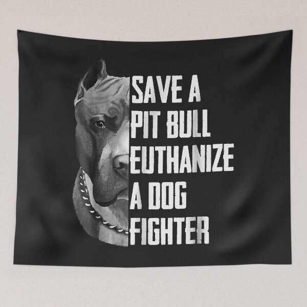 Item preview, Save A Pitbull Euthanize A Dog Fighter T Shirt for Women Men designed and sold by doria7fjly.