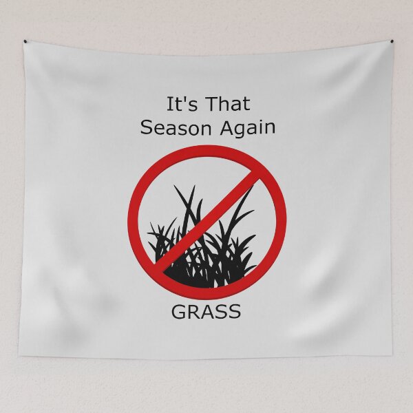 Item preview, It's that season again - Grass allergy designed and sold by jc007.