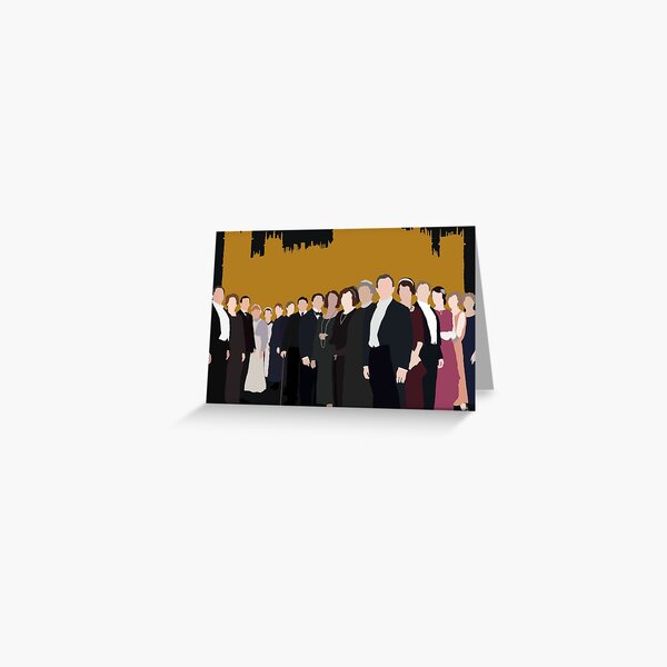 Downton Abbey Greeting Card