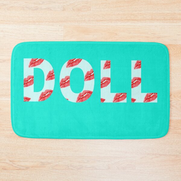 Item preview, Doll Large letters with Lipstick design designed and sold by TOOFUNKYDESIGN.