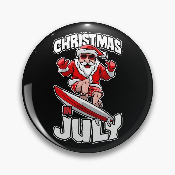 Item preview, Christmas In July Funny Surfer Santa Sunglasses Surfing designed and sold by GrandeDuc.