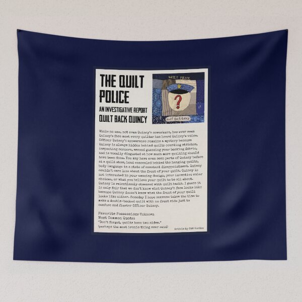 Item preview, Quilt Back Quincy (Story) designed and sold by SAMGordonART.