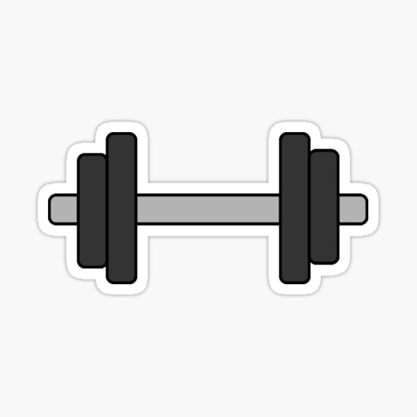 Dumbbell Sticker