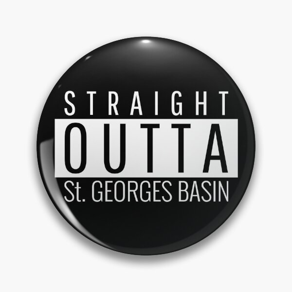 Item preview, Straight Outta St Georges Basin New South Wales  designed and sold by Teelogic.