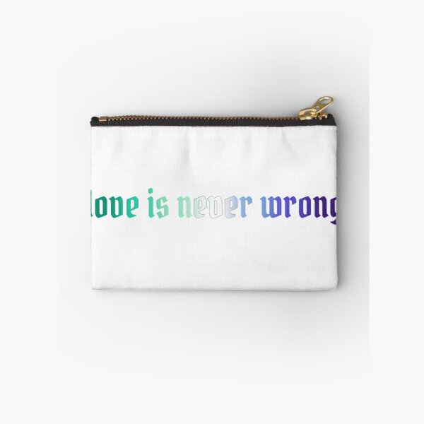 Item preview, love is never wrong - gay mlm pride designed and sold by cam <3.