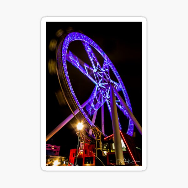 Melbourne Star, Melbourne Docklands, Victoria, Australia. Sticker