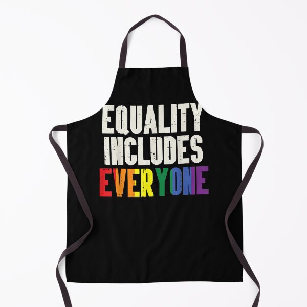 Item preview, Equality Includes Everyone LGBTQ Rainbow Flag Gay Pride Ally designed and sold by KurtHolt.