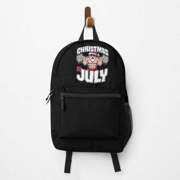 Item preview, Christmas In July Bodybuilder Santa Beach Squat Gym Workout designed and sold by GrandeDuc.