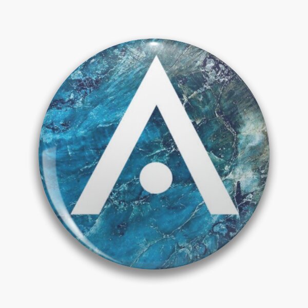 Item preview, Green and Blue Marble Aveda Logo designed and sold by Dalaura.
