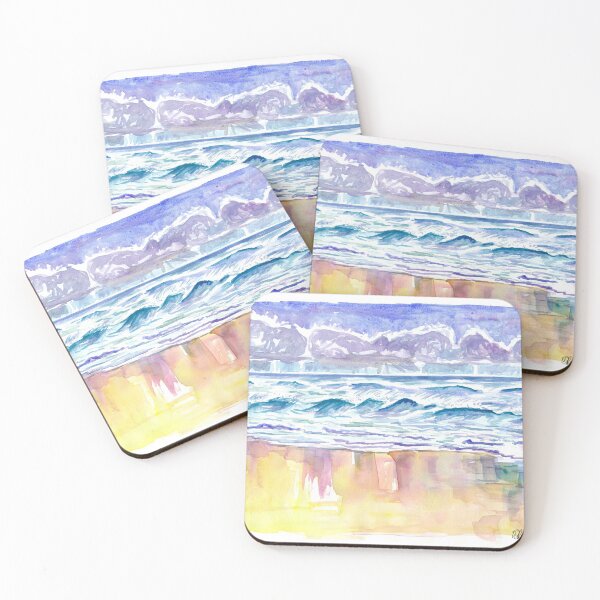 Item preview, Long Island East End Quogue Hamptons Beach Scene designed and sold by artshop77.