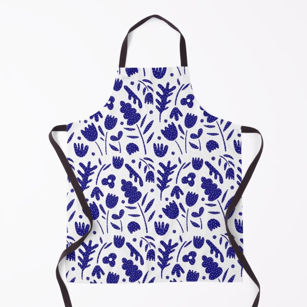 Item preview, Blue floral pattern  designed and sold by TypeOfJoy.