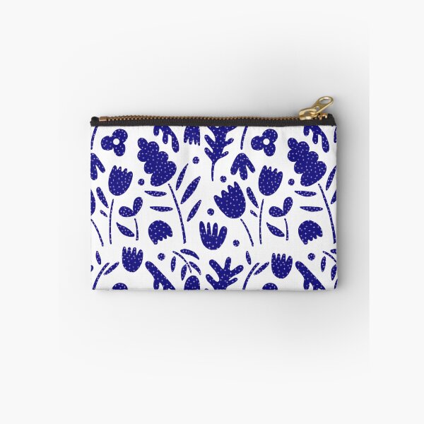 Item preview, Blue floral pattern  designed and sold by TypeOfJoy.