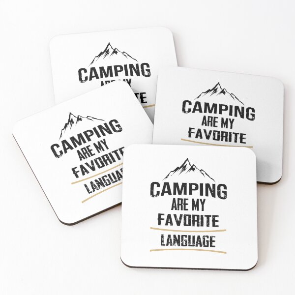 Item preview, camping are my favorite language, camping Lovers, Camping Family, Camping Summer, Mountain Camping designed and sold by Dkh Fashion.