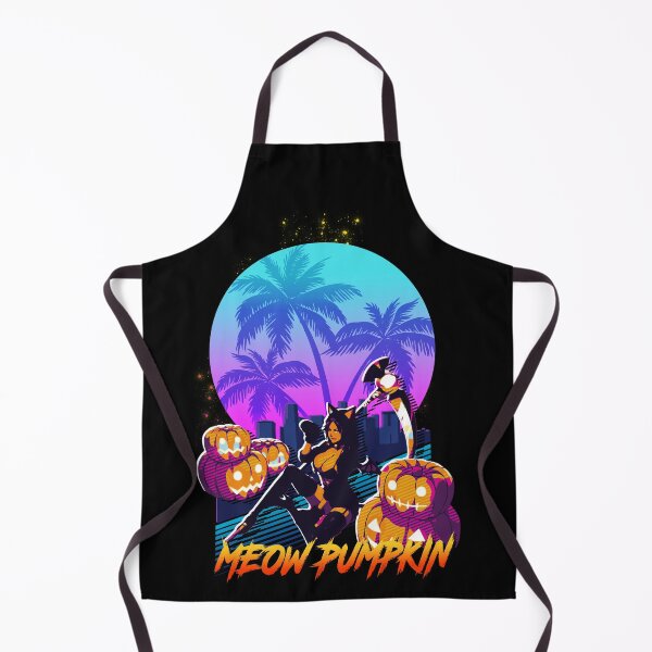 Item preview, Meow Pumpkin 80s Retrowave  designed and sold by Gabrielaxel300.