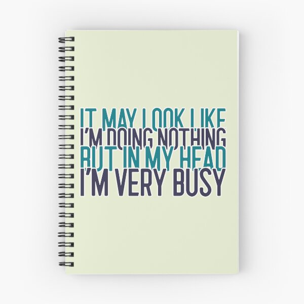 Item preview, Funny busy introverted dreamer quote designed and sold by ShineEyePirate.