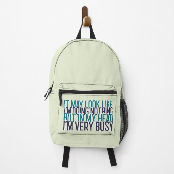 Item preview, Funny busy introverted dreamer quote designed and sold by ShineEyePirate.