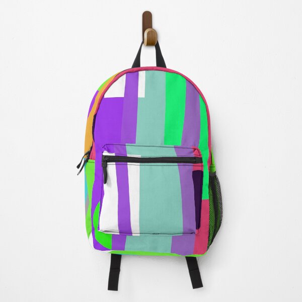 Item preview, Colorful stripped abstract art, modern art, minimal abstract art designed and sold by hvasilevshop.