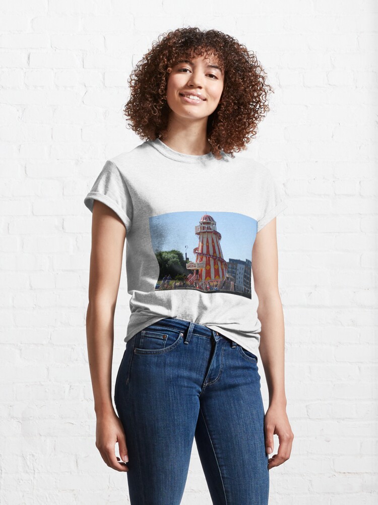 Thumbnail 4 of 7, Classic T-Shirt, Helter Skelter near Greenwich designed and sold by santoshputhran.