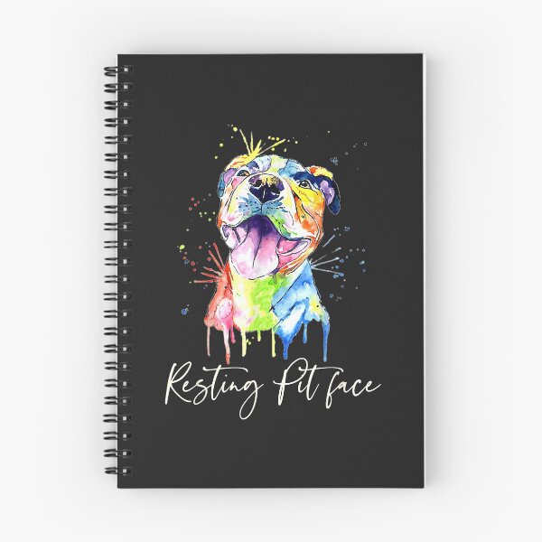 Item preview, Resting Pit Face Pitbull Watercolor Dog Lovers Gift designed and sold by doria7fjly.