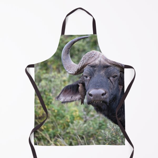 Item preview, Cape Buffalo with hitchhiker designed and sold by Donna Fullerton.