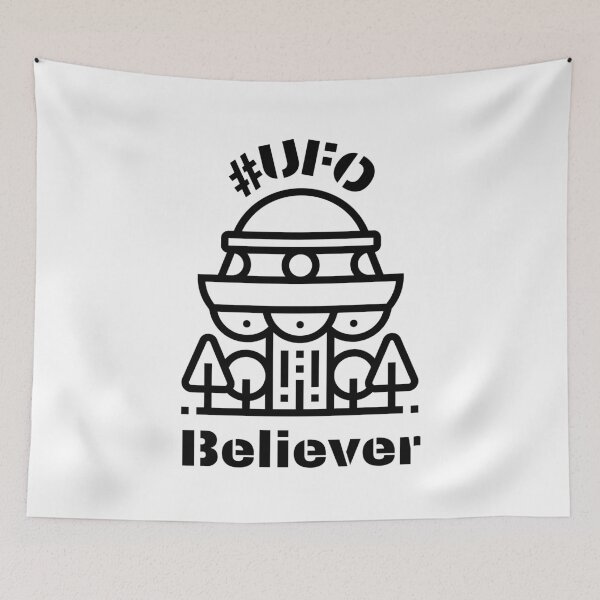 Item preview, UFO Believers designed and sold by Hashtagzzz.