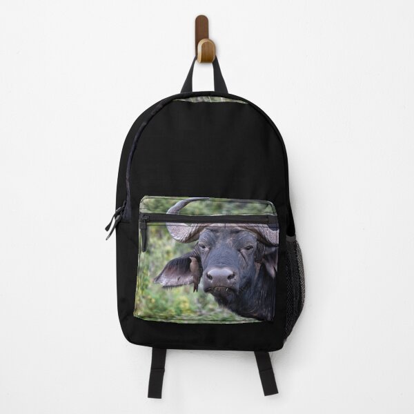 Item preview, Cape Buffalo with hitchhiker designed and sold by Donna Fullerton.