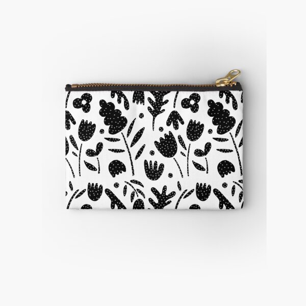 Item preview, Black floral pattern  designed and sold by TypeOfJoy.
