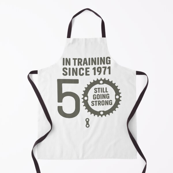 Item preview, 2021 50th Birthday Cycling T-shirt designed and sold by Dominic Raad.