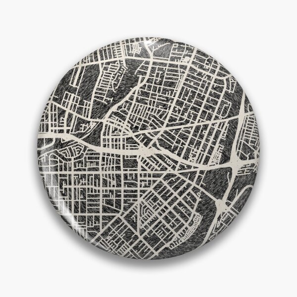 Item preview, El Monte map California Ink lines designed and sold by InkMaps.
