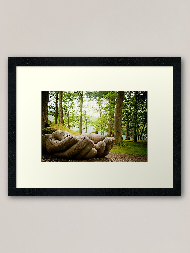 Alternate view of IN GOOD HANDS Framed Art Print