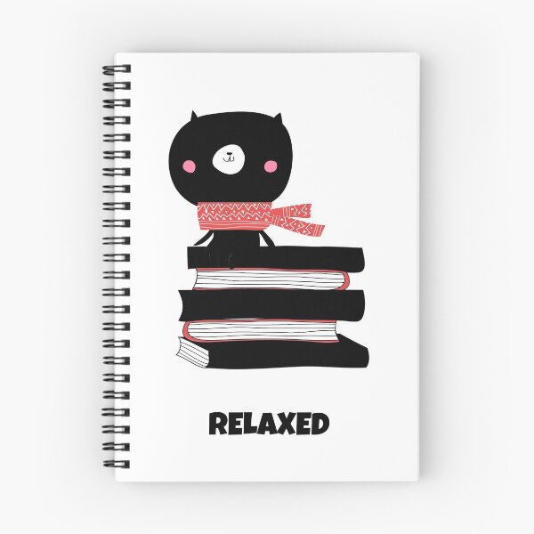 Item preview, Books, cats and relaxing designed and sold by Happier-Knight.