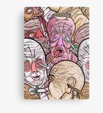 UTENSIL FREAKS Metal Print