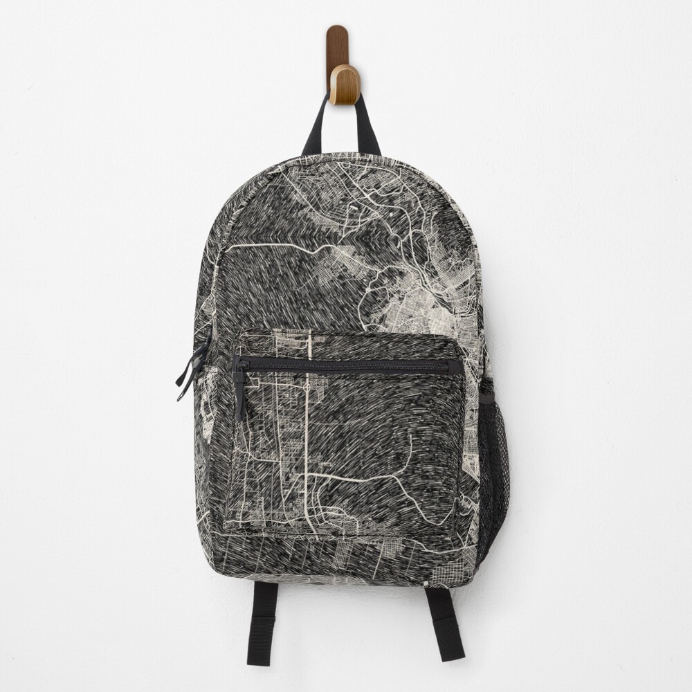 Vista previa del artículo con la obra «Mochila», diseñado y vendido por InkMaps.