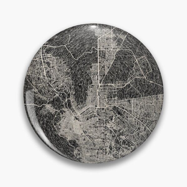 Item preview, El Paso map Texas Ink lines 2 designed and sold by InkMaps.