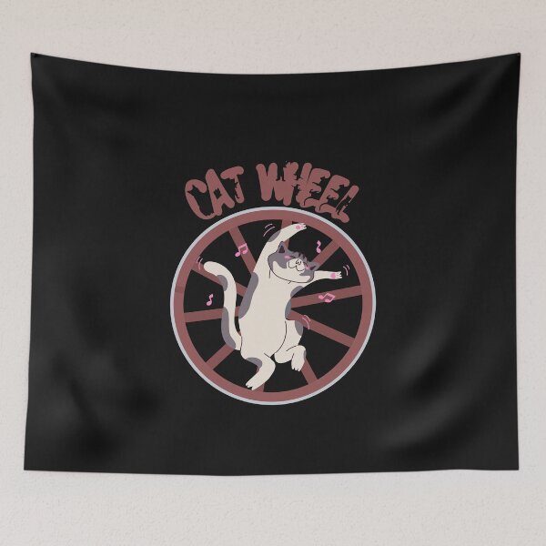 Item preview, Cool Funny Cat - Cat Wheel designed and sold by laiwole.