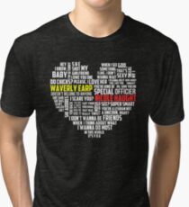 Wayhaught quotes - best of ; Tri-blend T-Shirt
