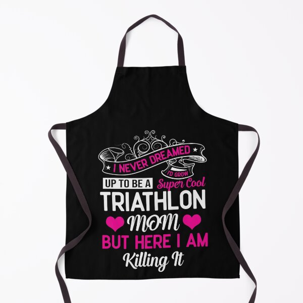 Item preview, Triathlon Mom - Here I Am designed and sold by shopbikeshirt.