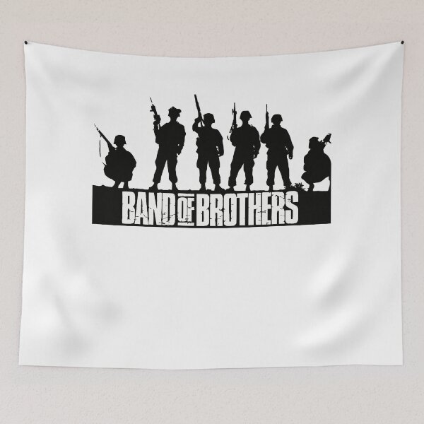 Item preview, Band of Brothers Crest Fitted wwii soldiers Halloween Christmas designed and sold by BandBrothersChu.