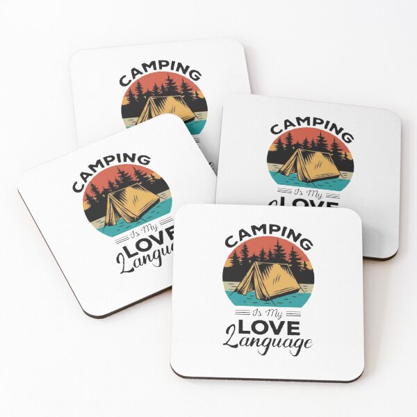 Item preview, camping is my love language designed and sold by tyighan.