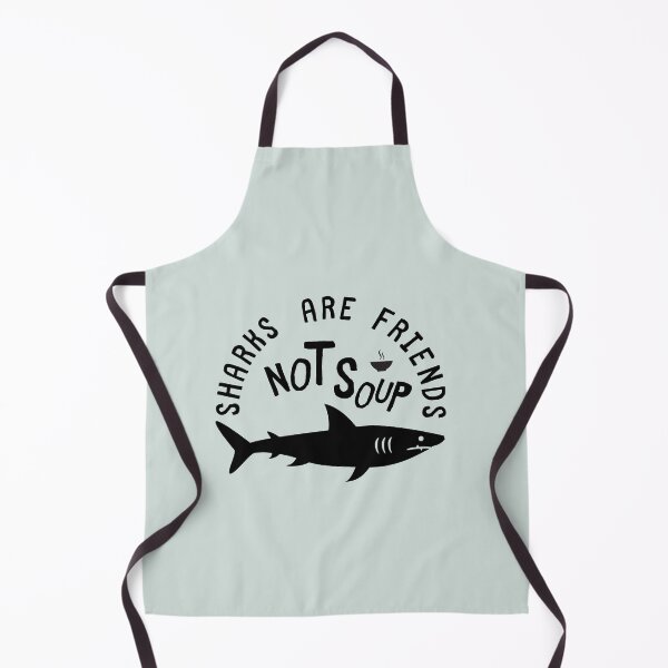 Item preview, sharks are friend not soup designed and sold by foreco design.