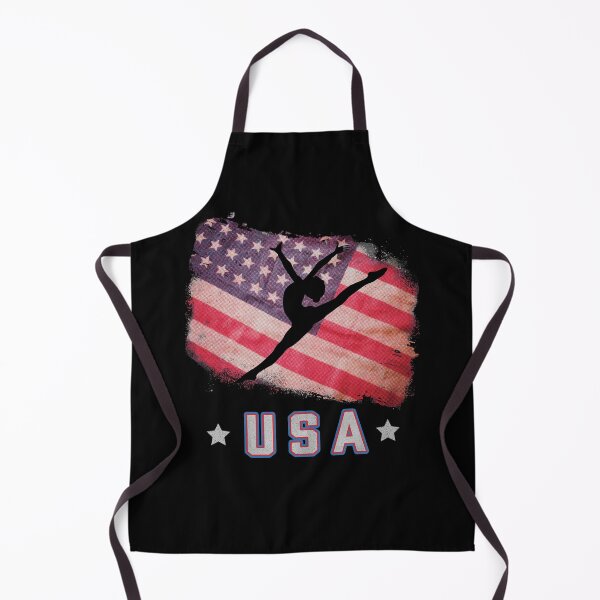 Item preview, USA American Flag Gymnastics Team Stars and Stripes USA Gymnast designed and sold by Rixta82.