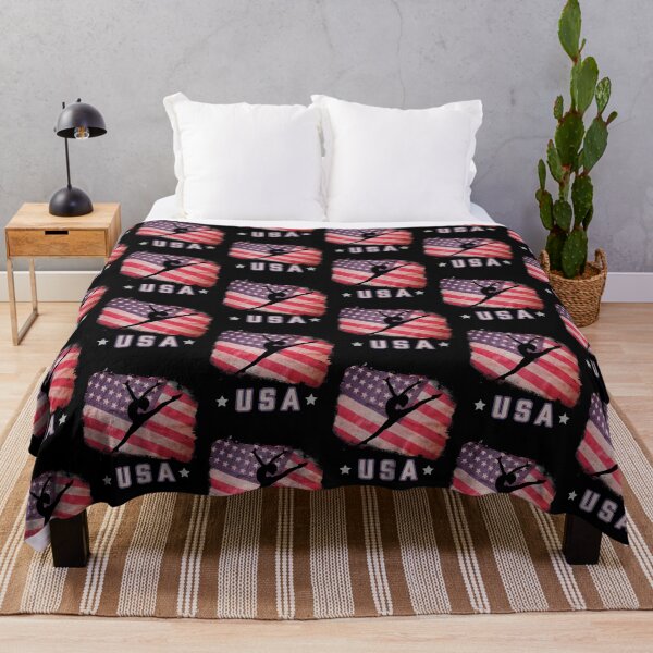 Item preview, USA American Flag Gymnastics Team Stars and Stripes USA Gymnast designed and sold by Rixta82.